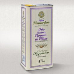 Olio Extra Vergine di Oliva<br>Cultivar Taggiasca 100% Italiano<br><b>Cartone da 2 latte da 5 L</b>